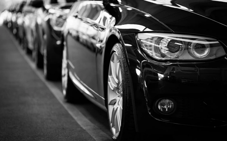 black cars